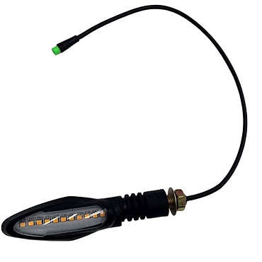 MotoTec Lowboy 60v 2500w Turn Signal Rear Right 10in Barrel