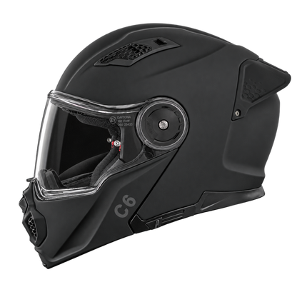 D.O.T. & ECE Daytona C6- Dull Black