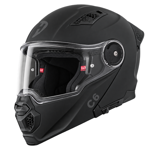 D.O.T. & ECE Daytona C6- Dull Black