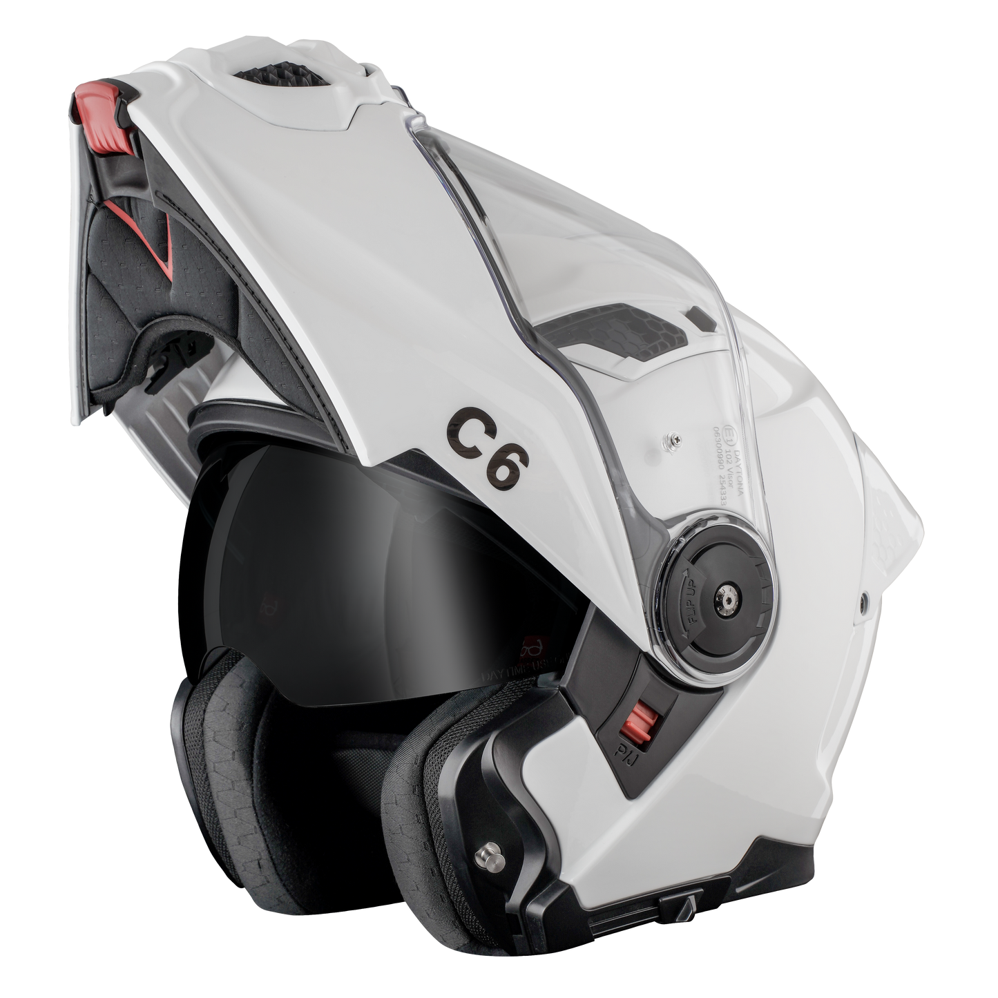 D.O.T. & ECE Daytona C6- Hi-Gloss White