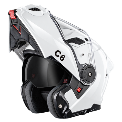 D.O.T. & ECE Daytona C6- Hi-Gloss White