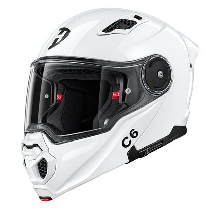 D.O.T. & ECE Daytona C6- Hi-Gloss White