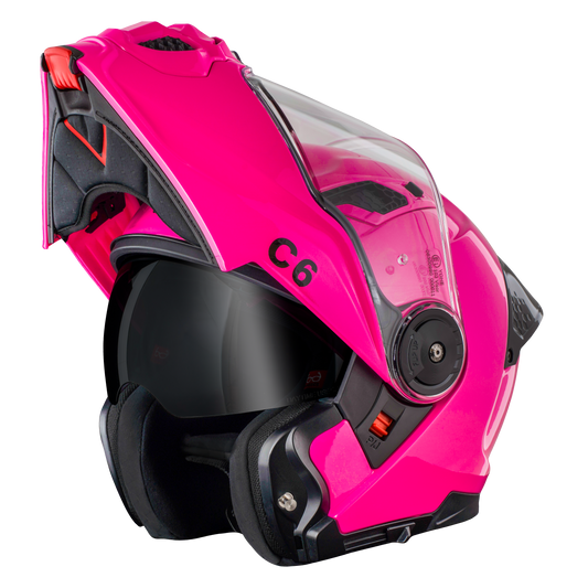 Color - Gloss - D.O.T. & ECE Daytona C6- Hi-Gloss Pink