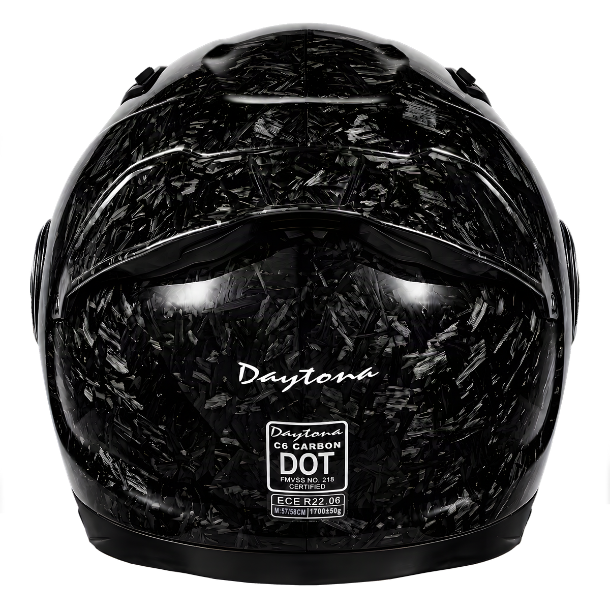D.O.T. & ECE Daytona C6 PRO- Forged Grey Carbon Fiber