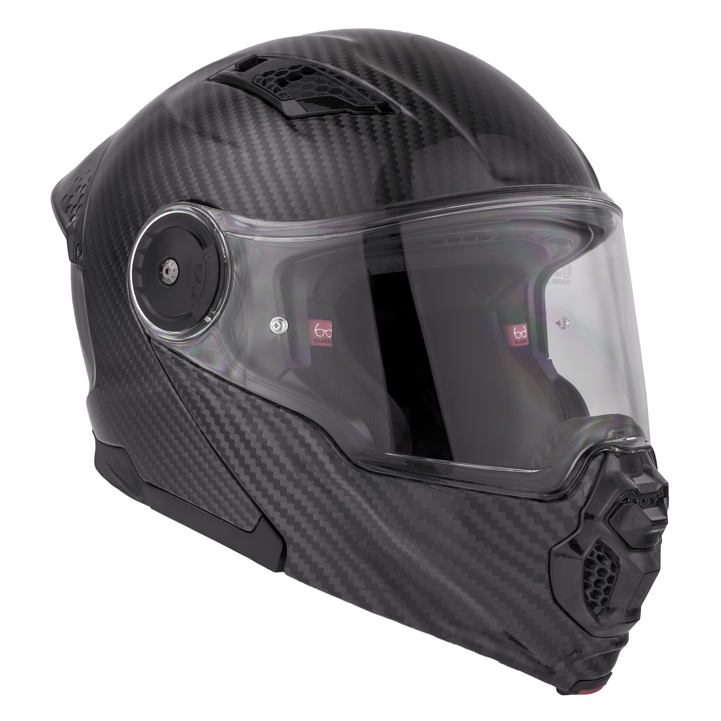 D.O.T. & ECE Daytona C6 PRO- Grey Carbon Fiber