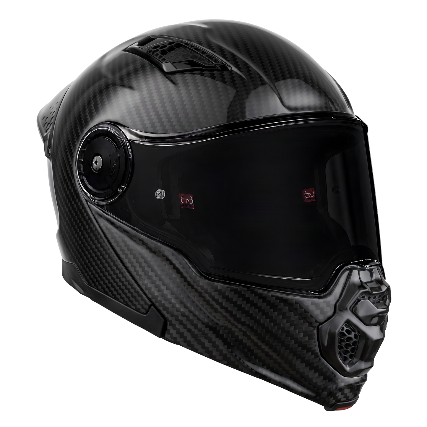 D.O.T. & ECE Daytona C6 PRO- Grey Carbon Fiber