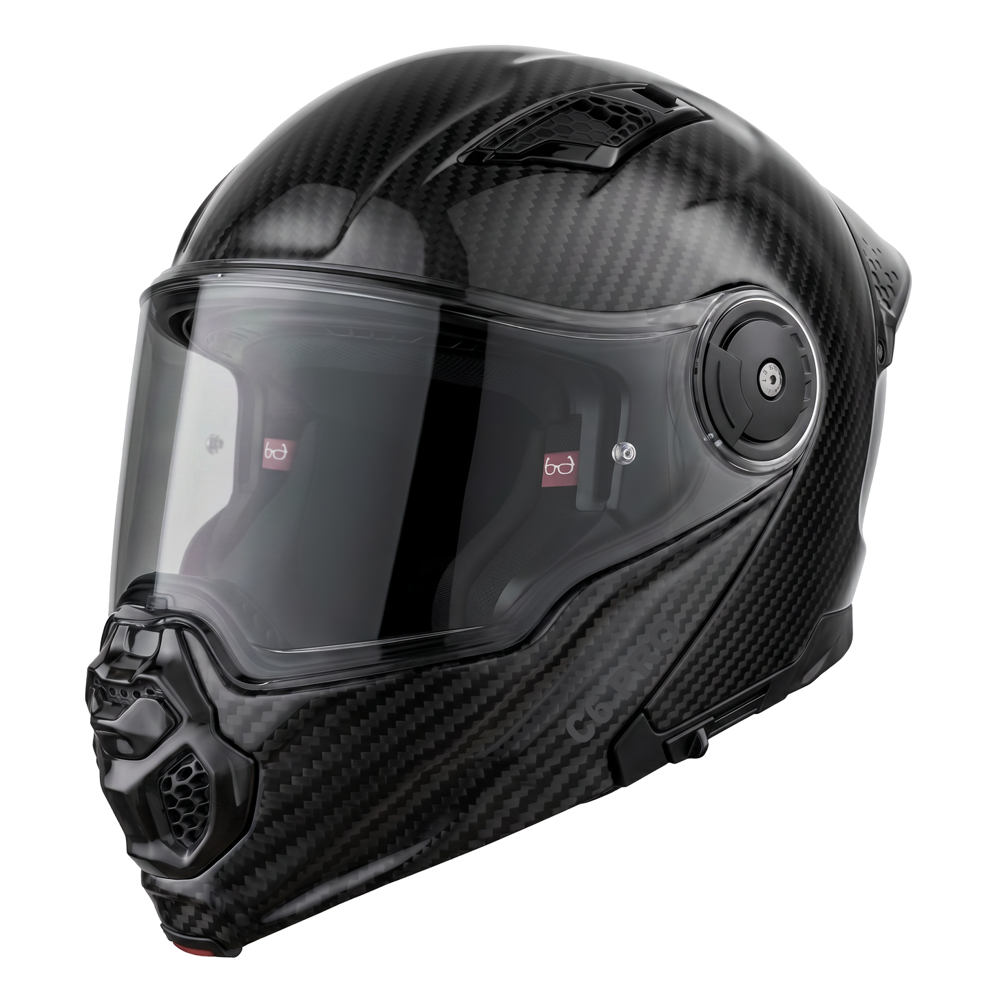 Color - Grey - D.O.T. & ECE Daytona C6 PRO- Grey Carbon Fiber