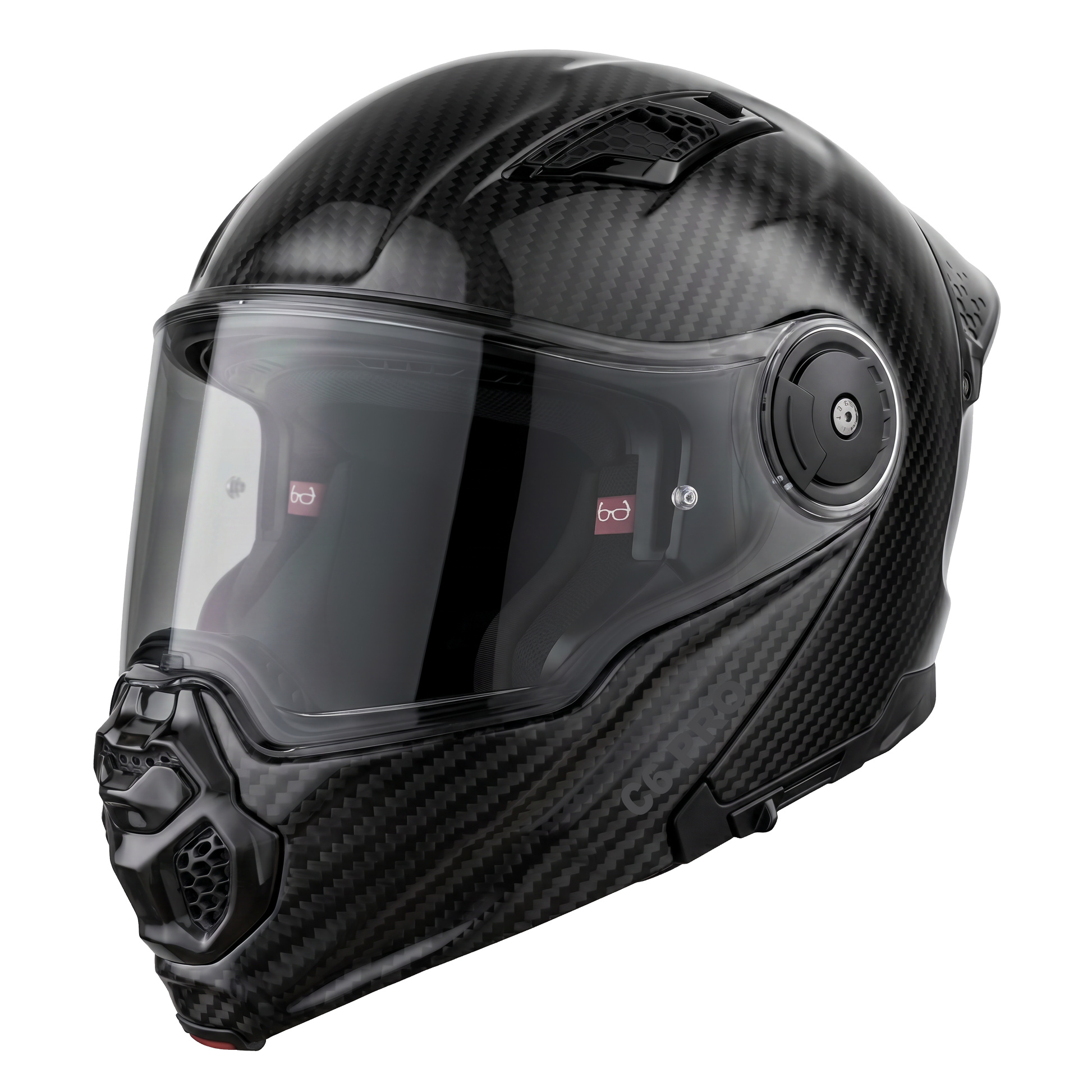 Color - Grey - D.O.T. & ECE Daytona C6 PRO- Grey Carbon Fiber