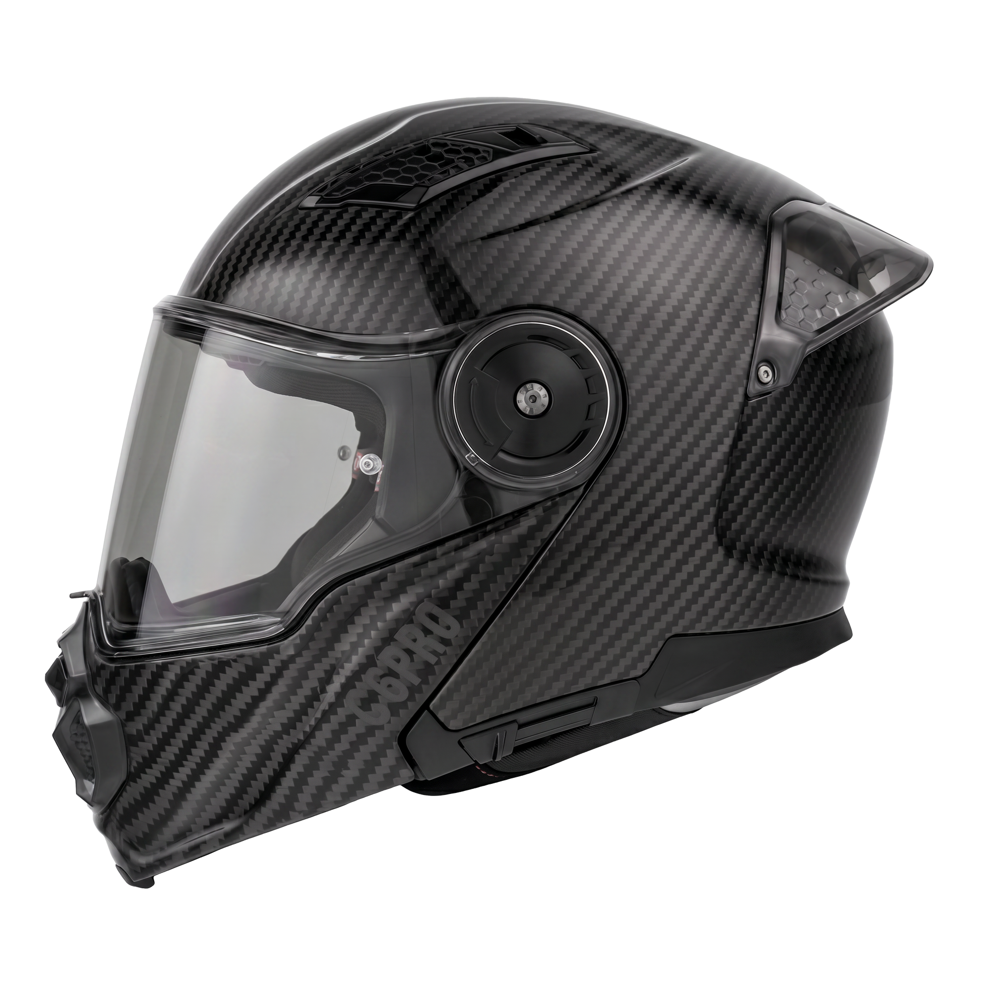 Color - Grey - D.O.T. & ECE Daytona C6 PRO- Grey Carbon Fiber