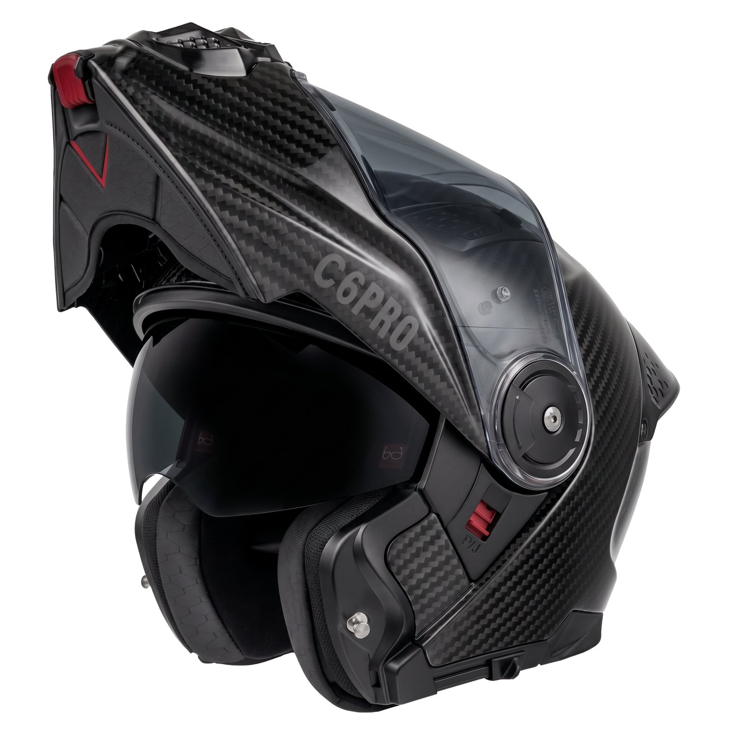 Color - Grey - D.O.T. & ECE Daytona C6 PRO- Grey Carbon Fiber