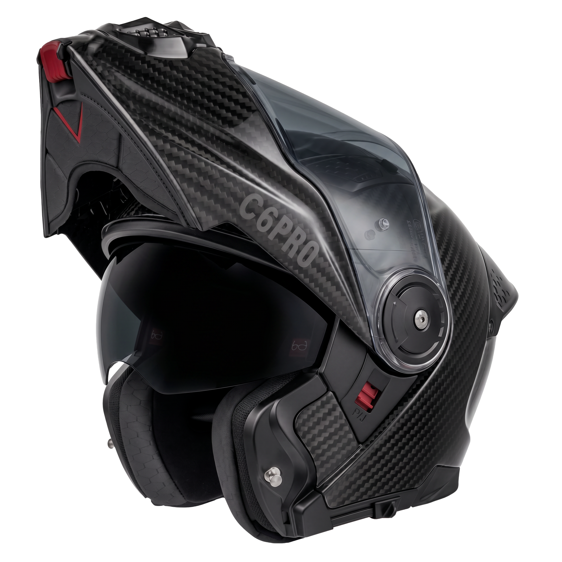 Color - Grey - D.O.T. & ECE Daytona C6 PRO- Grey Carbon Fiber