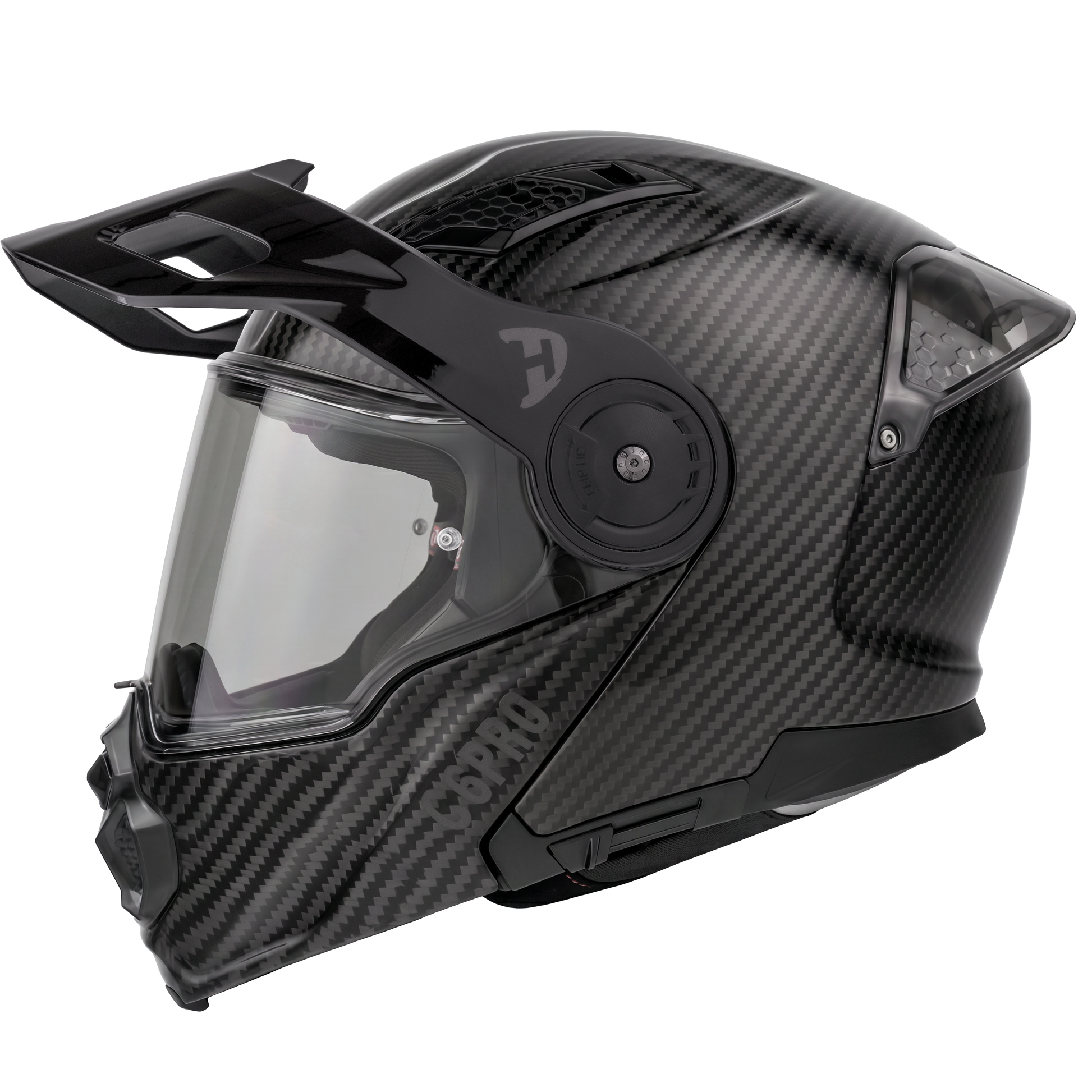 Color - Grey - D.O.T. & ECE Daytona C6 PRO- Grey Carbon Fiber