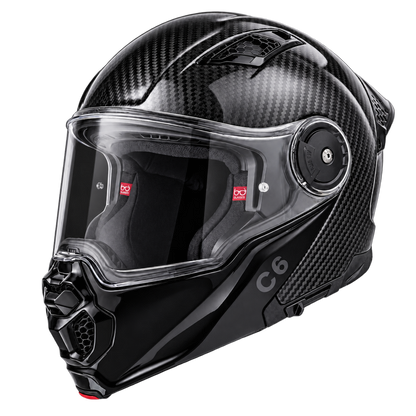 D.O.T. & ECE Daytona C6- Grey Carbon Fiber