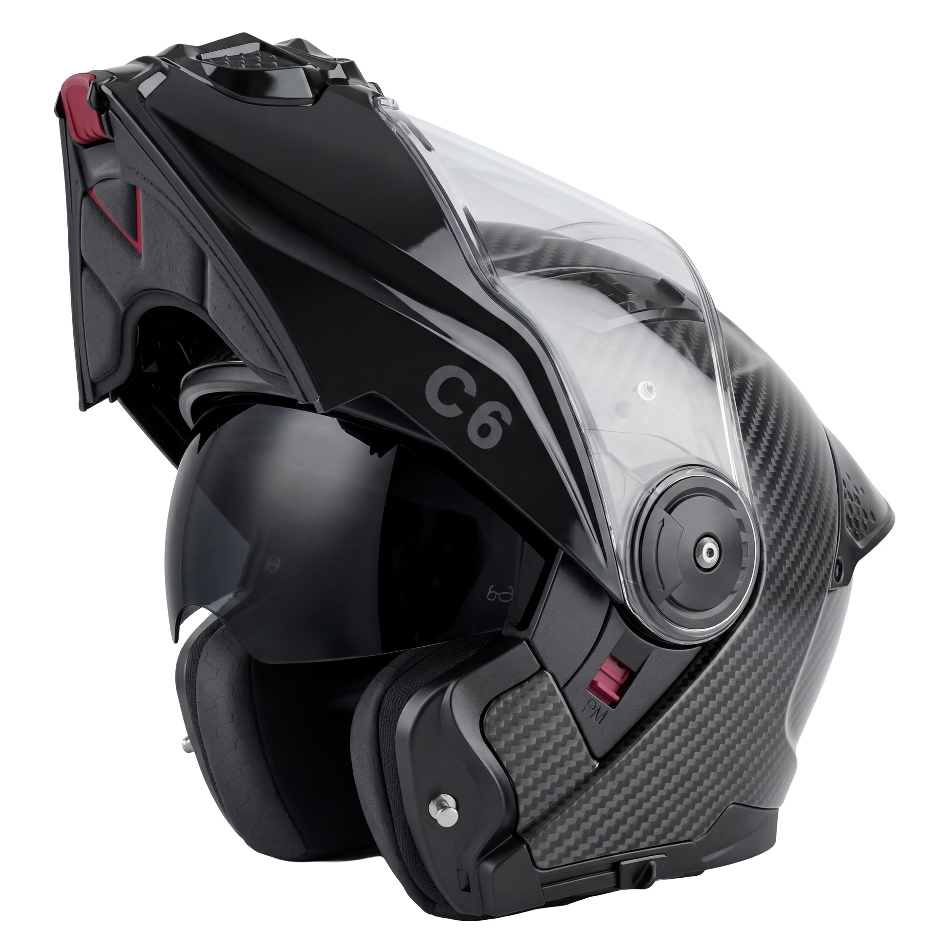 Color - Grey - D.O.T. & ECE Daytona C6- Grey Carbon Fiber