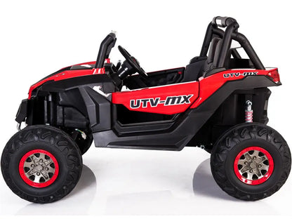 Color: Red - MotoTec UTV 4x4 12v Red (2.4ghz RC)