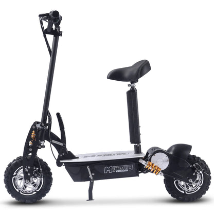 Color - Black - MotoTec 2000W 48V Electric Scooter