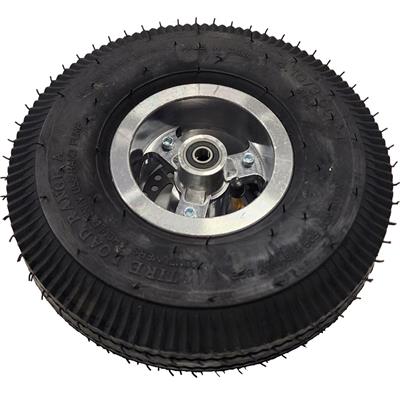 MotoTec Mini Bike V1 Front Wheel Assembly 4.10/3.50-4