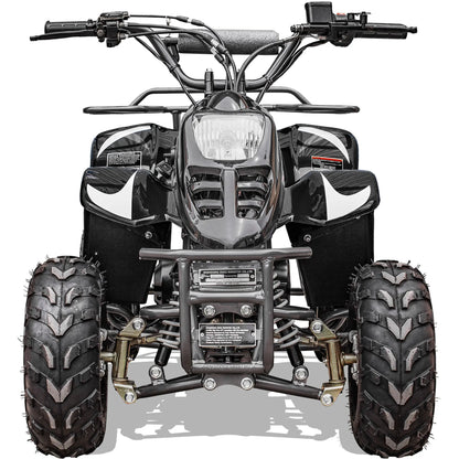 Color: Black - MotoTec Rex 110cc 4-Stroke Kids Gas ATV