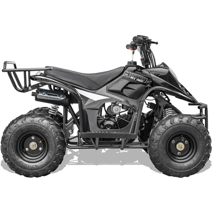 Color: Black - MotoTec Rex 110cc 4-Stroke Kids Gas ATV