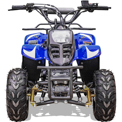 Color: Blue - MotoTec Rex 110cc 4-Stroke Kids Gas ATV