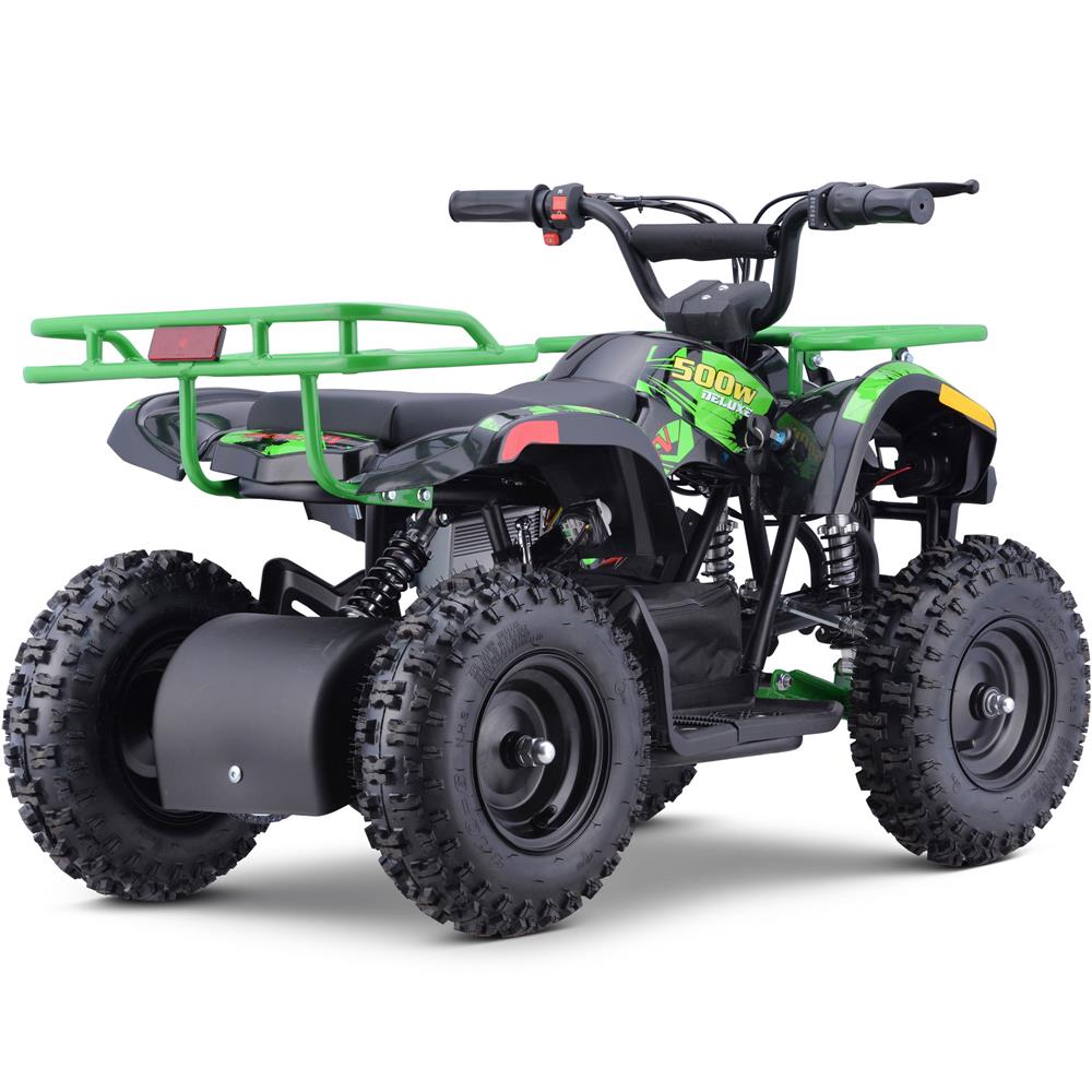 MotoTec 36v 500w Sonora Kids ATV Green