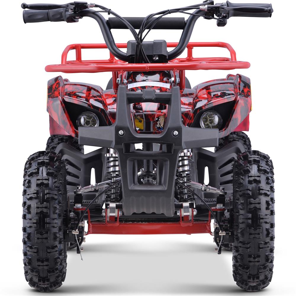 MotoTec 36v 500w Sonora Kids ATV Red Flame