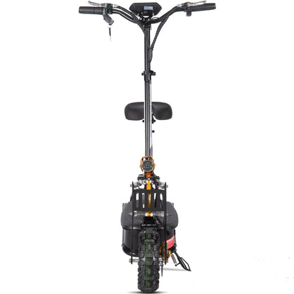 Color - Black - MotoTec Ares 48V 1600W Electric Scooter