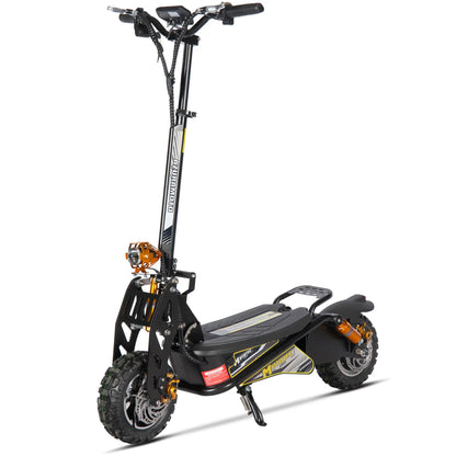 Color - Black - MotoTec Ares 48V 1600W Electric Scooter