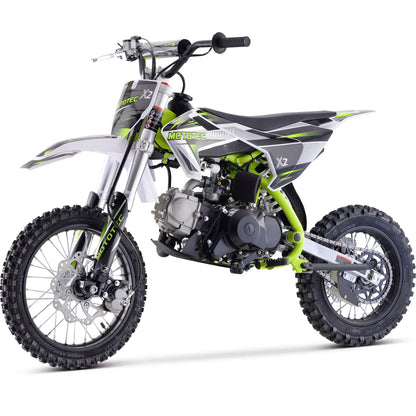 Color - Default - MotoTec X2 110cc 4-Stroke Gas Dirt Bike