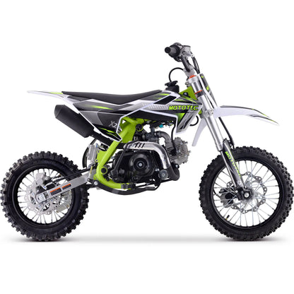 Color - Default - MotoTec X2 110cc 4-Stroke Gas Dirt Bike