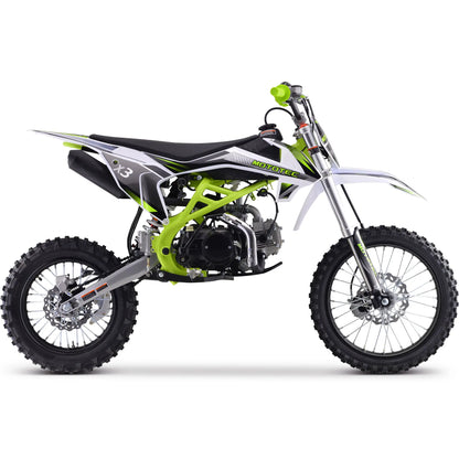 Color - Default - MotoTec X3 125cc 4-Stroke Gas Dirt Bike