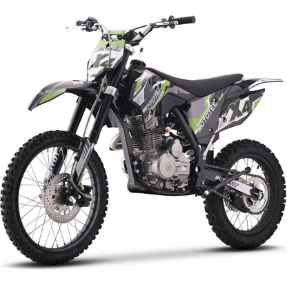 Color - Default - MotoTec X4 150cc 4-Stroke Gas Dirt Bike