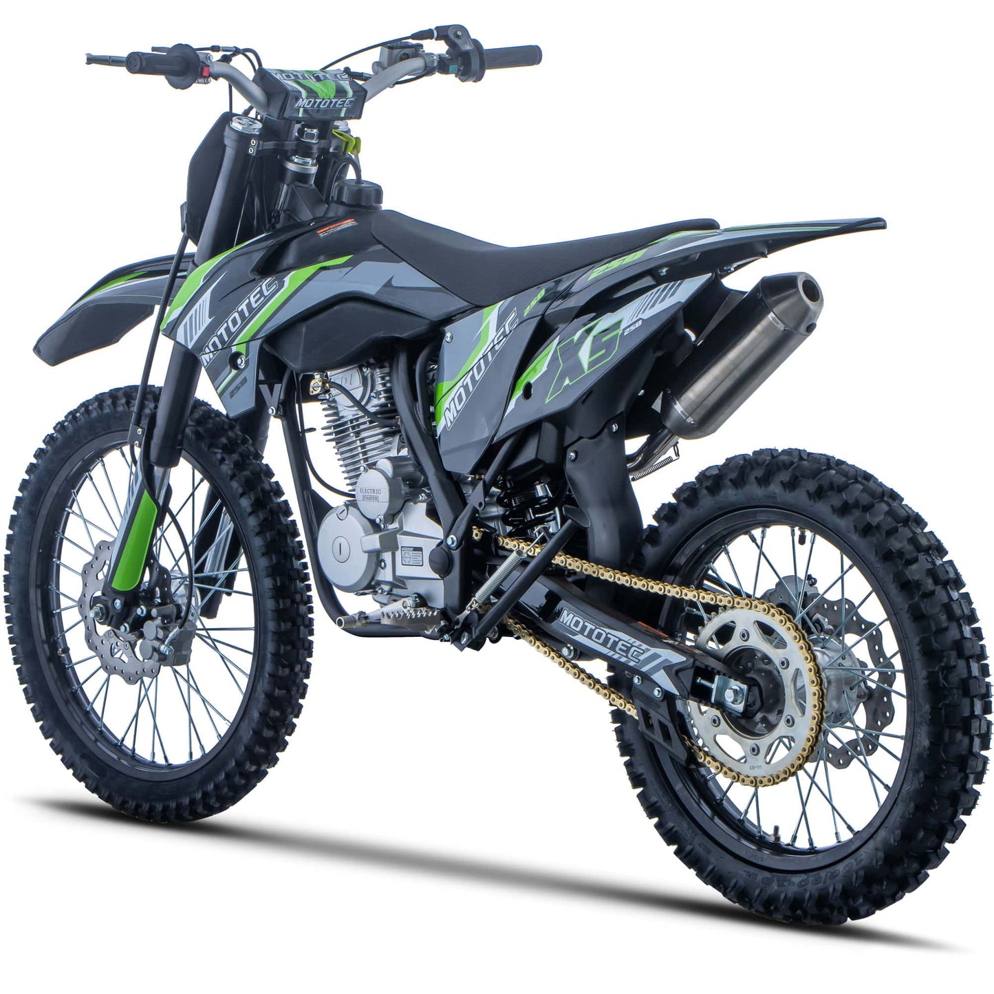 Color - Default - MotoTec X5 250cc 4-Stroke Gas Dirt Bike