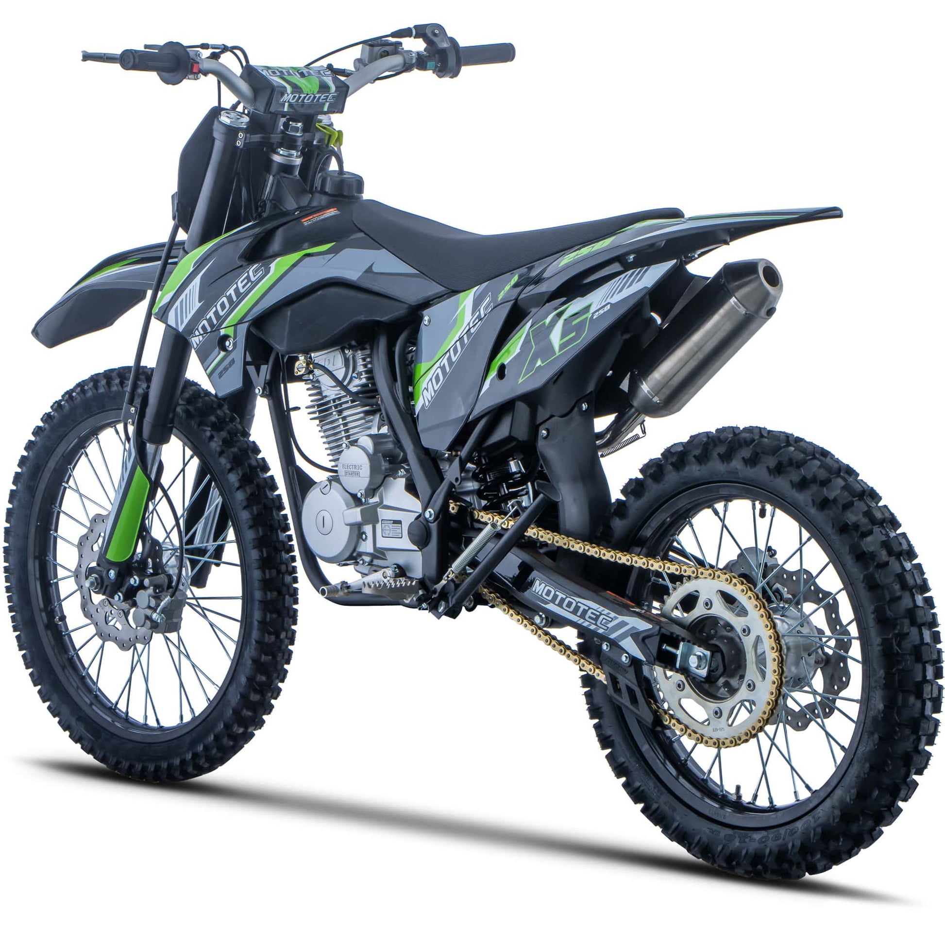 Color - Default - MotoTec X5 250cc 4-Stroke Gas Dirt Bike