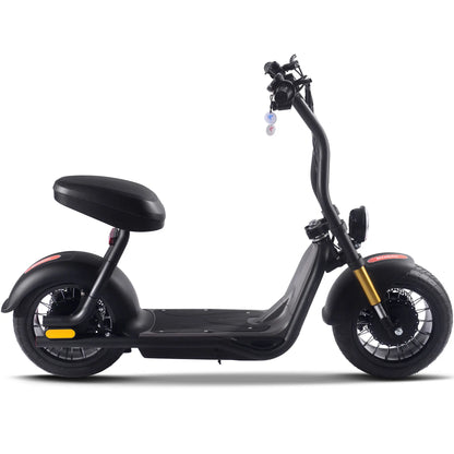Color: White - MotoTec Diablo 48v 1000w Lithium Electric Scooter