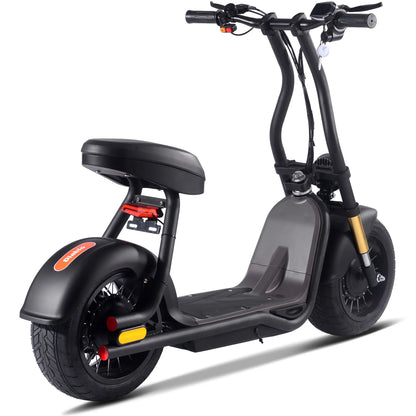 Color: White - MotoTec Diablo 48v 1000w Lithium Electric Scooter