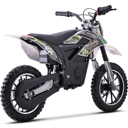 Color: Green - MotoTec 36v 790w Demon Electric Dirt Bike Lithium