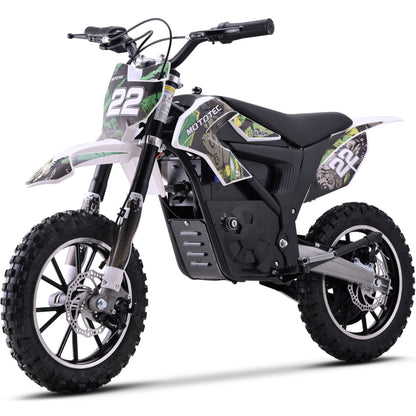 Color: Green - MotoTec 36v 790w Demon Electric Dirt Bike Lithium