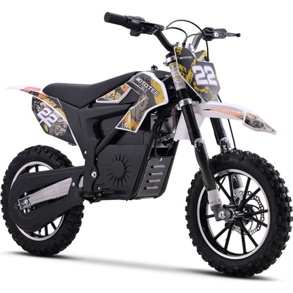 Color: Orange - MotoTec 36v 790w Demon Electric Dirt Bike Lithium
