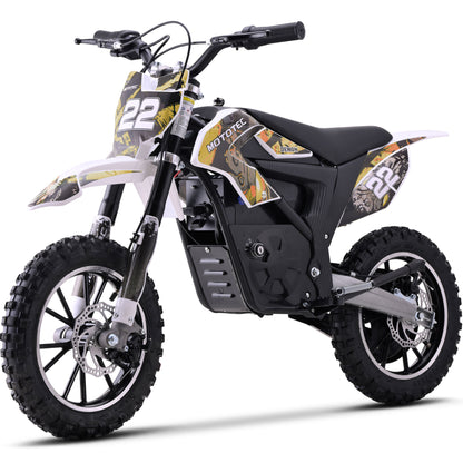 Color: Orange - MotoTec 36v 790w Demon Electric Dirt Bike Lithium