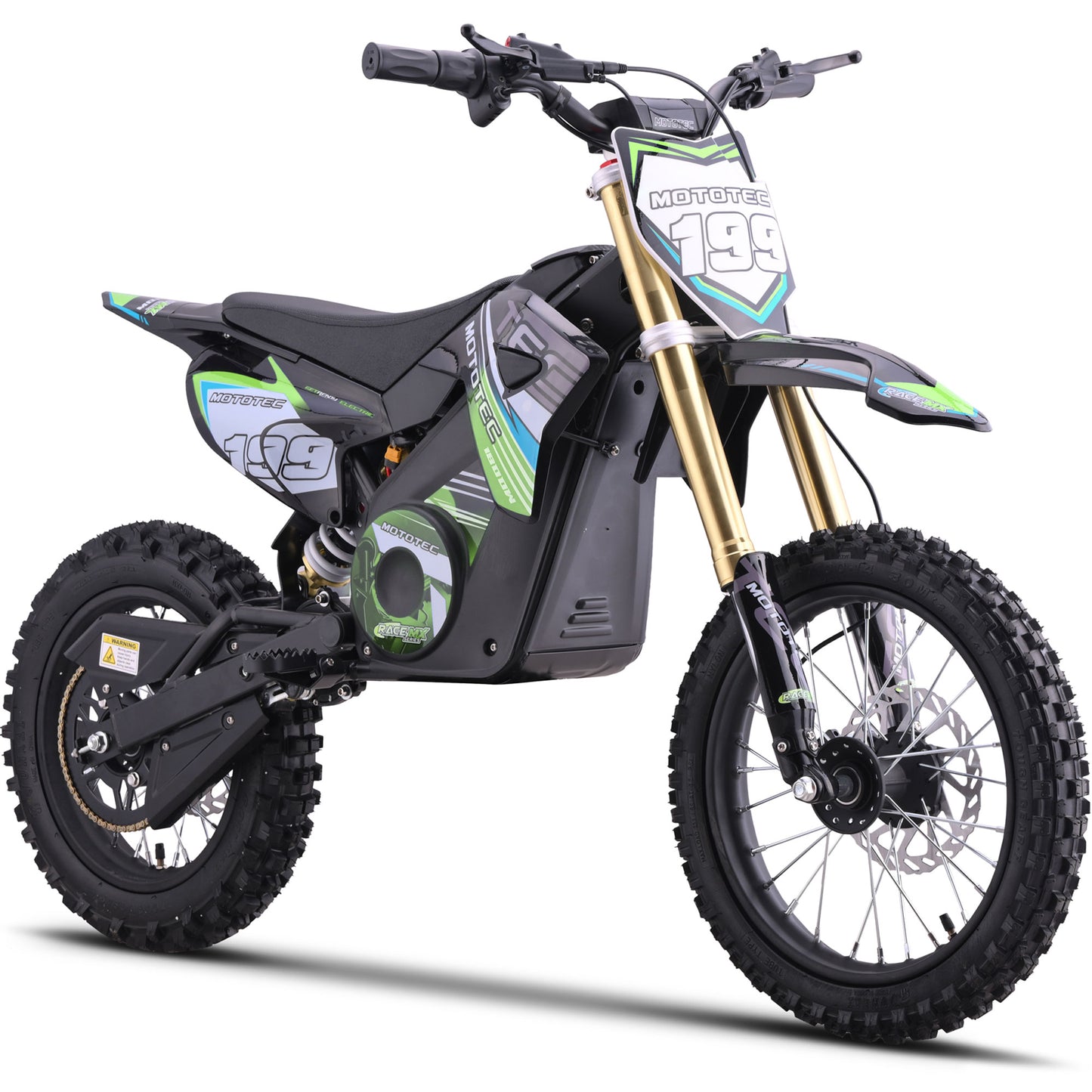 Color: Green - MotoTec 48v 1800w Pro