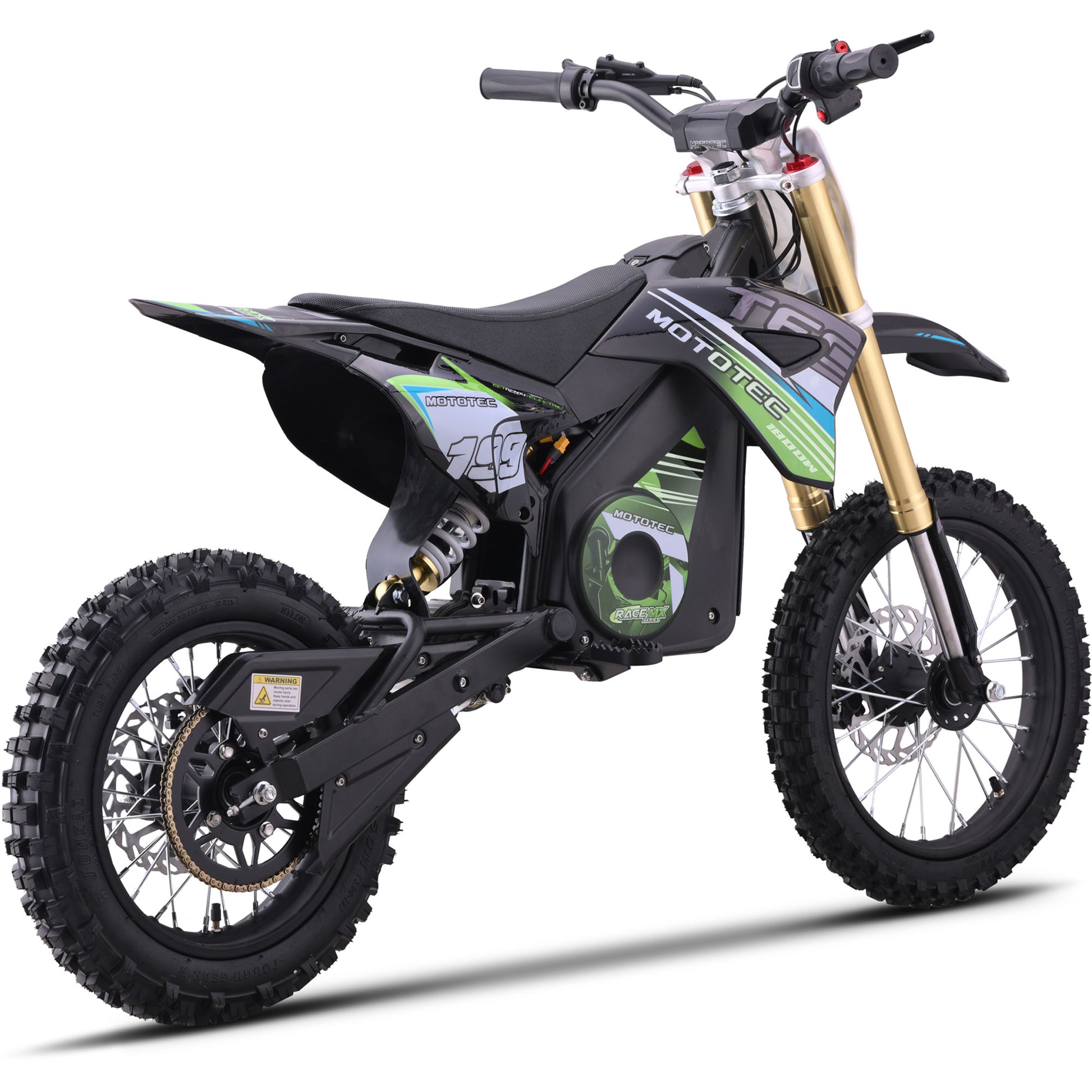 Color: Green - MotoTec 48v 1800w Pro