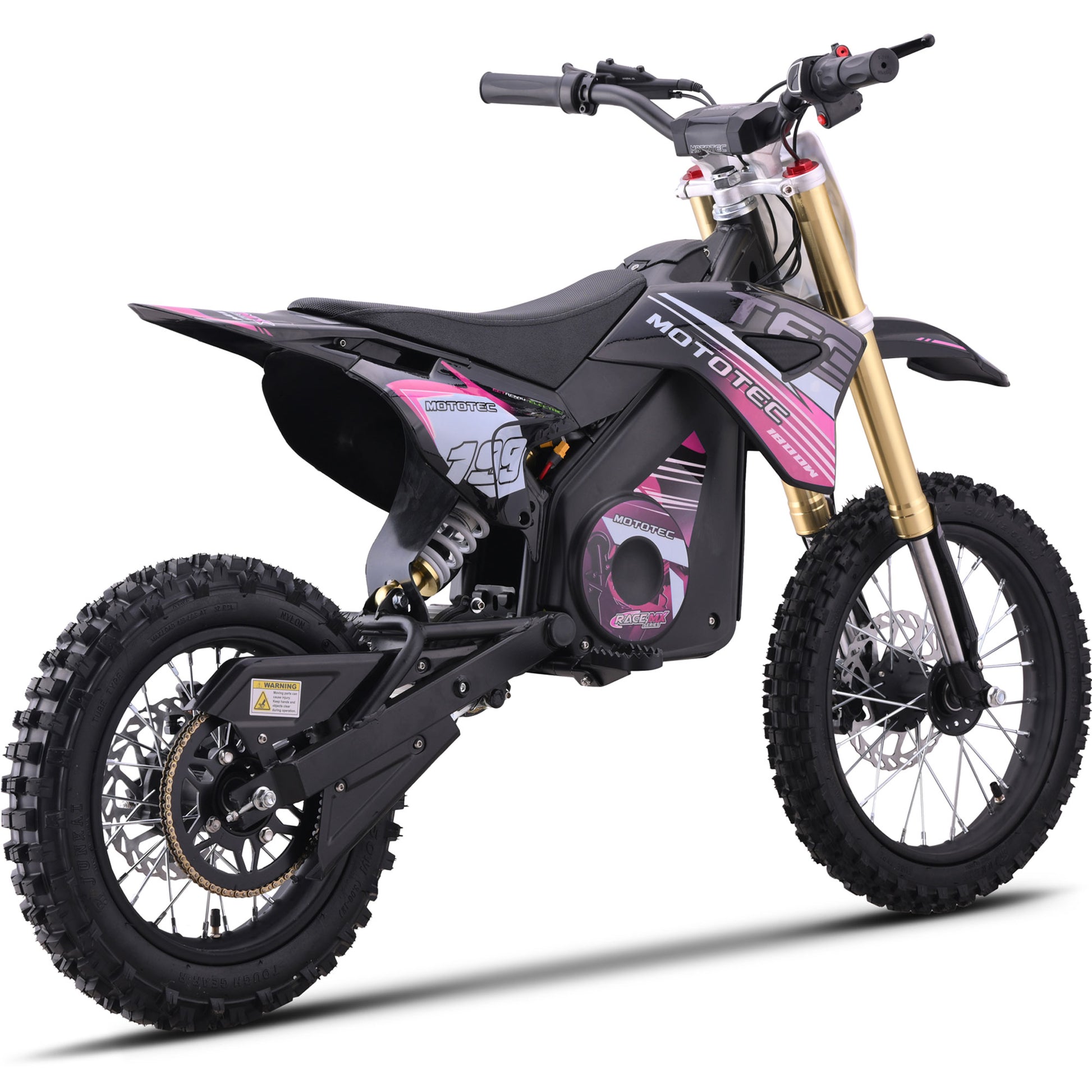 Color: Pink - MotoTec 48v 1800w Pro