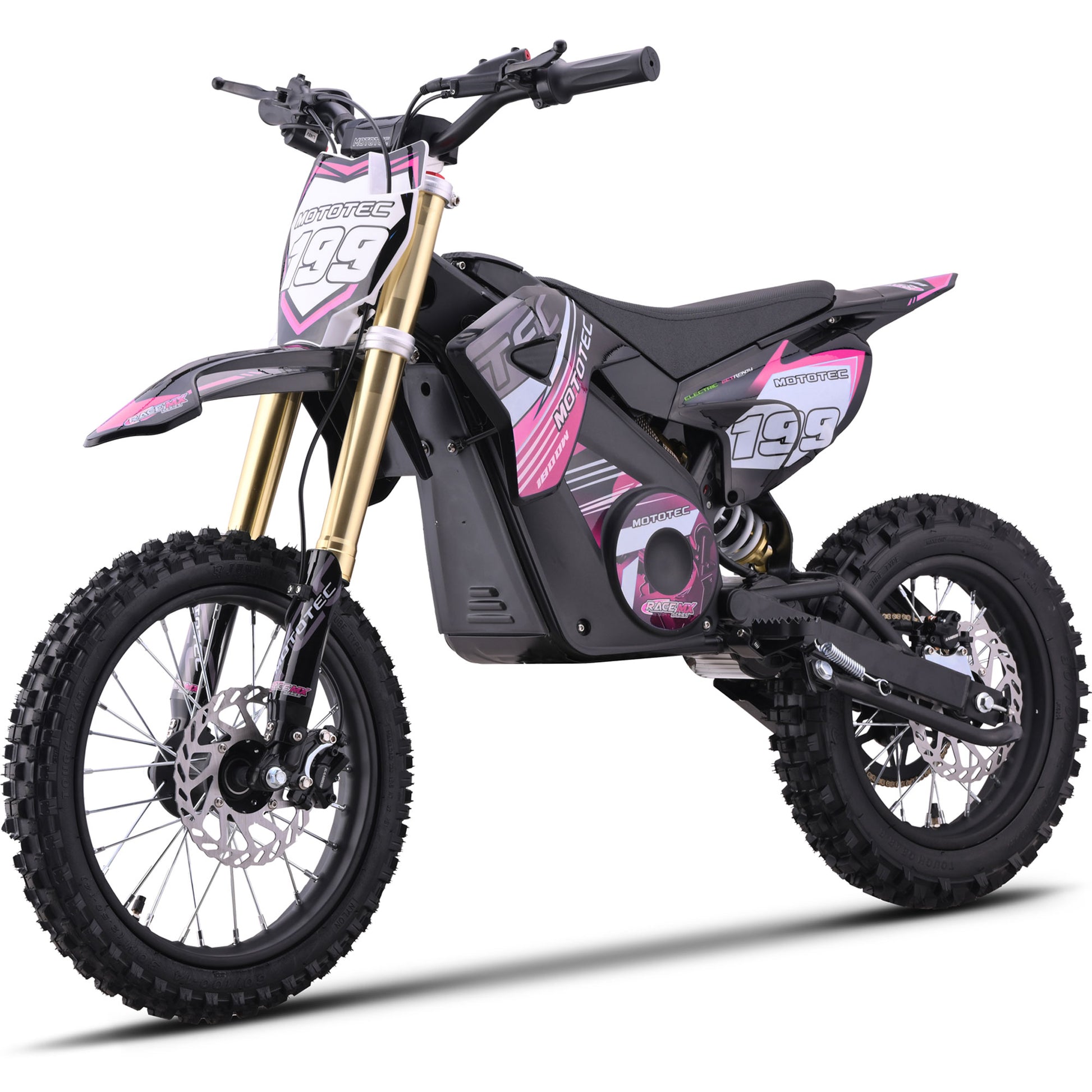 Color: Pink - MotoTec 48v 1800w Pro