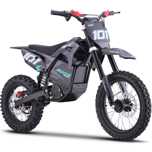 Color: Blue - MotoTec 60v 2000w Pro Electric Dirt Bike Lithium Red (HP115E)
