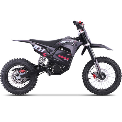 Color: Red - MotoTec 60v 2000w Pro Electric Dirt Bike Lithium Red (HP115E)