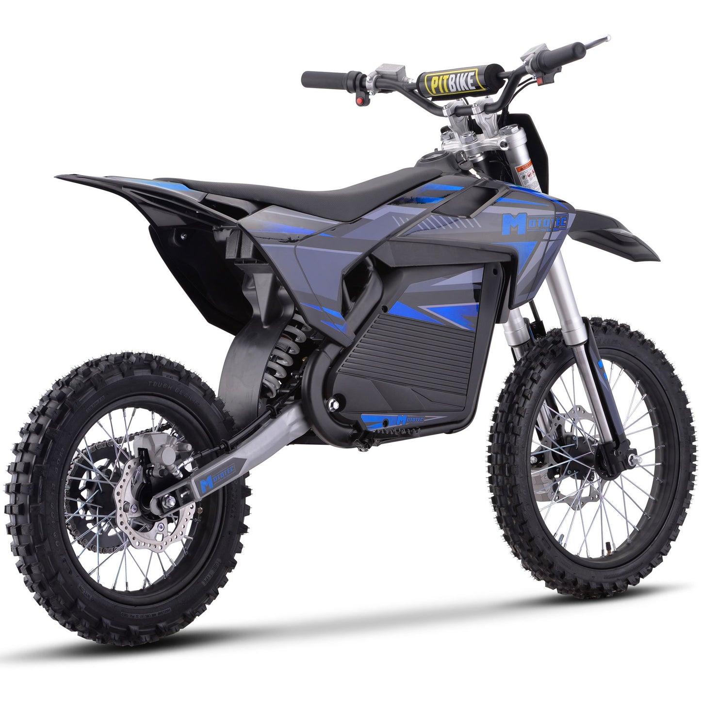 MotoTec 72v Pro Electric Dirt Bike 5000w Lithium Blue