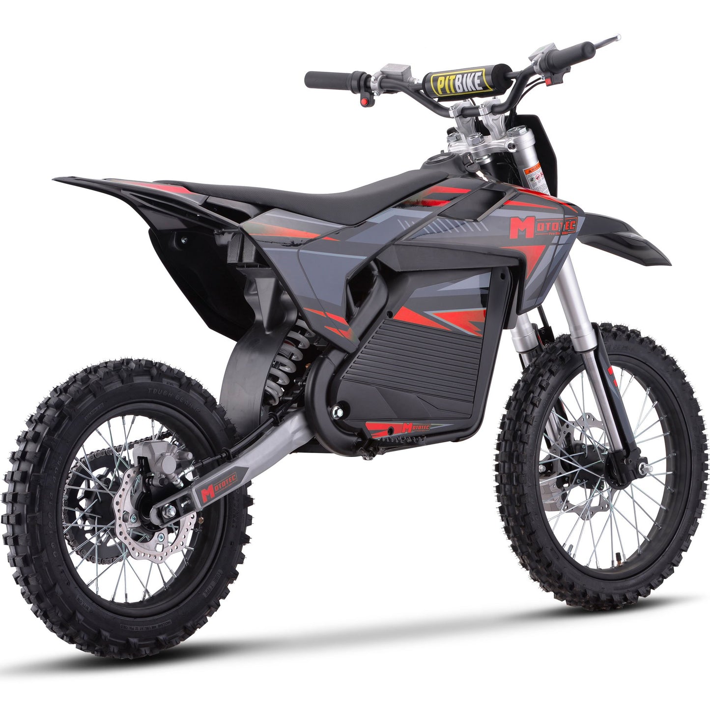 MotoTec 72v Pro Electric Dirt Bike 5000w Lithium Red