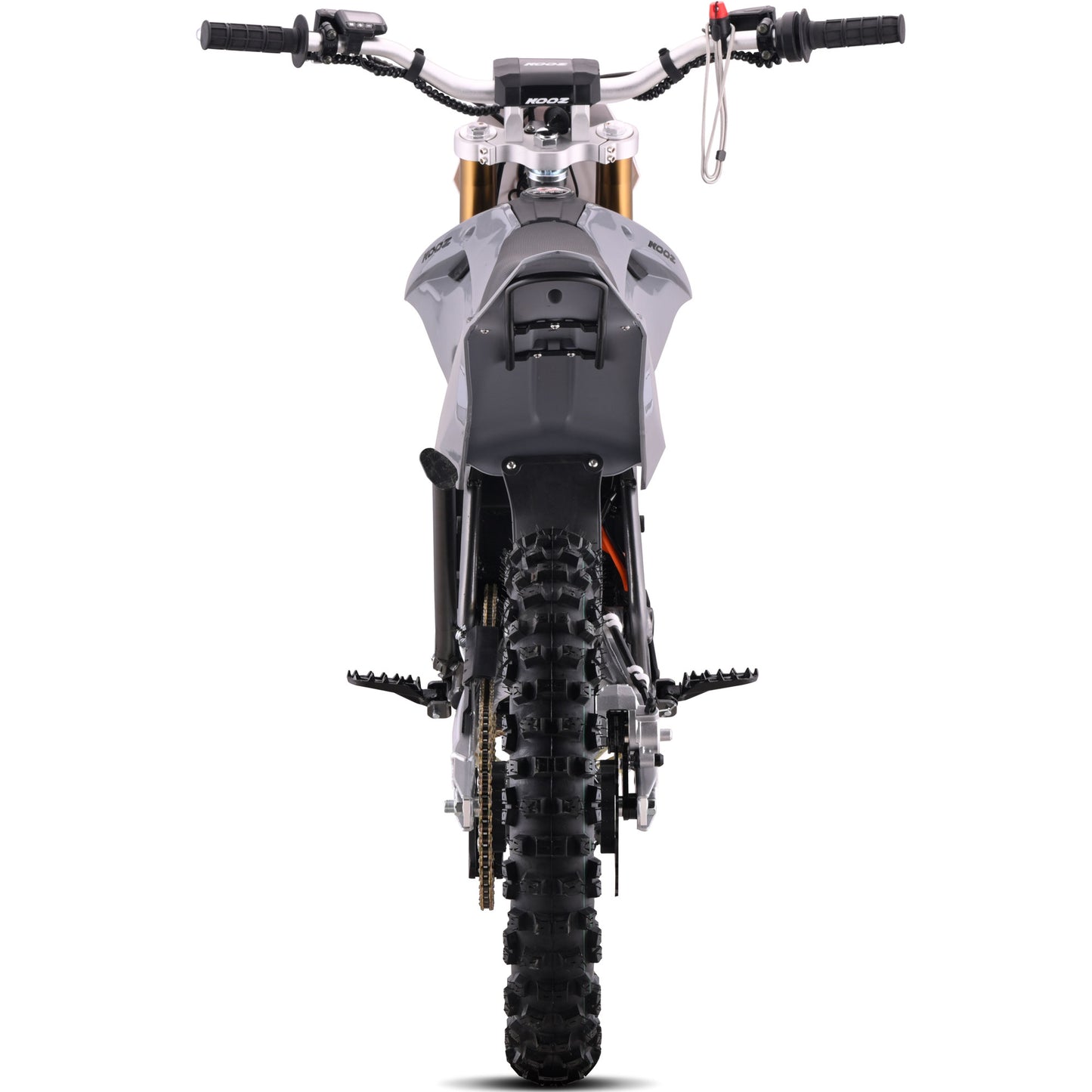 Color: Gray - MotoTec 72v 8000w Pro Electric Dirt Bike 19/16 Lithium