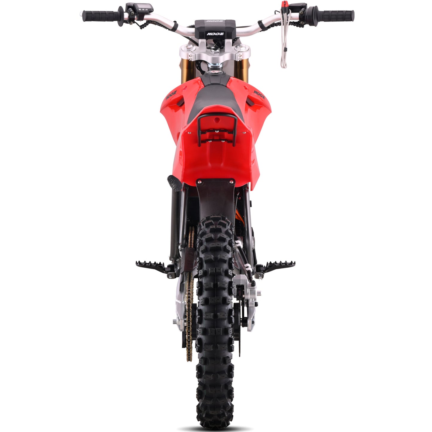 Color: Red - MotoTec 72v 8000w Pro Electric Dirt Bike 19/16 Lithium